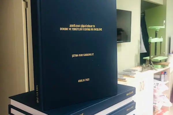 Dereağzı Fotokopi ODTÜ Tez Ciltleme - Resim 18