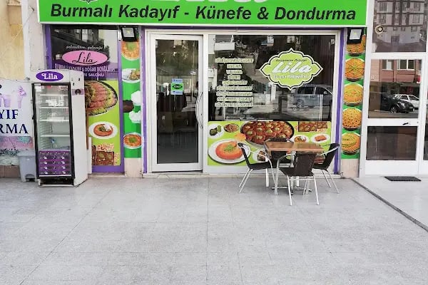 Lila Burmalı Kadayıfları - Resim 6