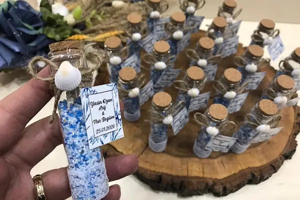 Fevra Tasarım Nikah Şekeri - Magnet - Resim 15