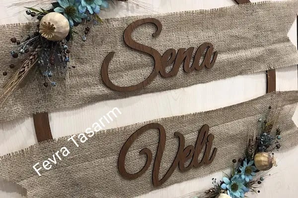 Fevra Tasarım Nikah Şekeri - Magnet - Resim 5