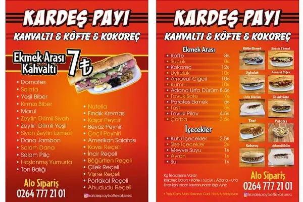Kardeş Payı Kahvaltı Köfte Kokoreç - Resim 12