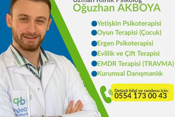 Doğru Psikoloji Merkezi Uzman Klinik Psikolog Oğuzhan AKBOYA - Resim 5