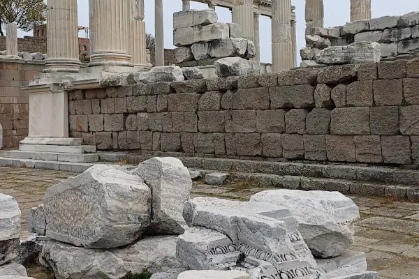 Pergamon Amfi Tiyatro( dünyanın en dik amfi antik tiyatrosu) - Resim 19