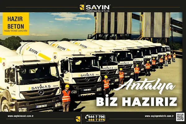 Sayın Hazır Beton Tesisi Antalya Döşemealtı Tesisi - Resim 1