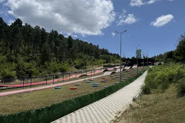Yolopark Türkiye🌈 Renkli Dev kaydırak - Resim 9