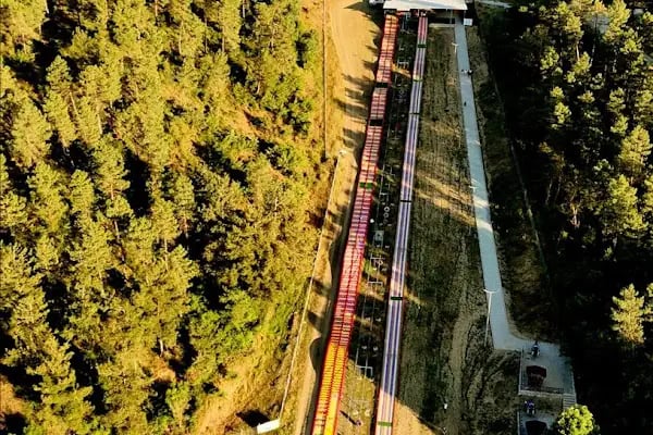 Yolopark Türkiye🌈 Renkli Dev kaydırak - Resim 4
