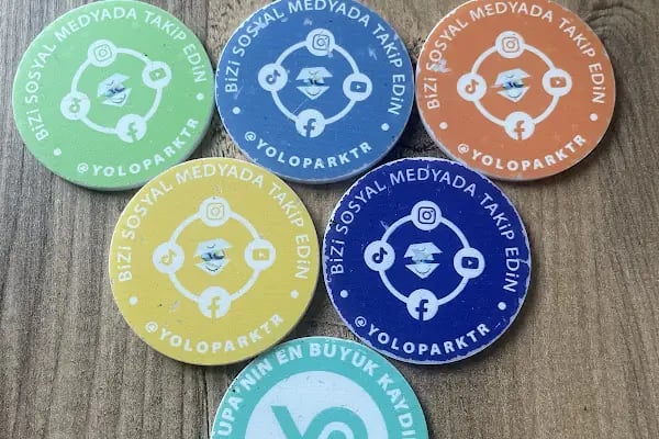 Yolopark Türkiye🌈 Renkli Dev kaydırak - Resim 18