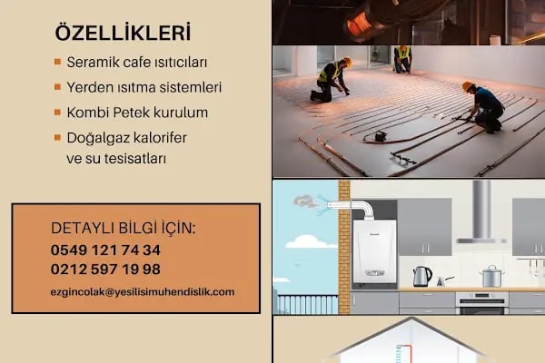 YEŞİL ISI MÜHENDİSLİK doğalgaz mekanik kombi satış merkezi - Resim 15
