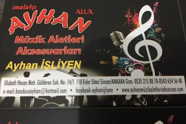 ALUX Ayhan Müzik Aletleri Aksesuarları - Resim 1
