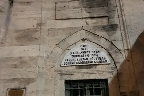 Gazi (Kara) Ahmet Paşa Türbesi - Resim 20