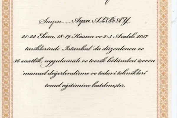 Uzm. Fzt. Ayça Albay, Fizyoterapi Ve Rehabilitasyon - Resim 15