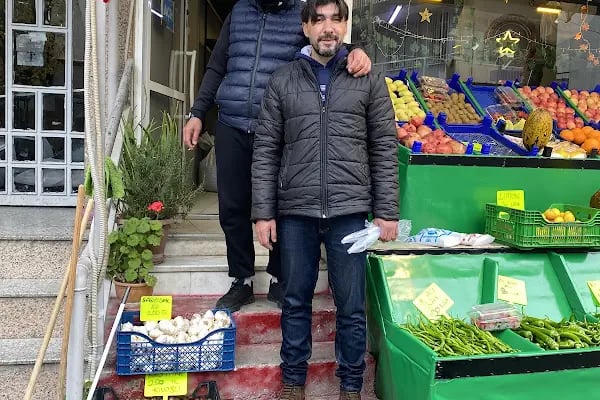 Patlıcan meyve ve sebze pazarı - Resim 11