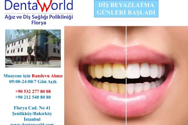 Özel Dentaworld Ağız ve Diş Sağlığı Polikliniği Florya, İmplant ve Estetik Diş Merkezi - Resim 17