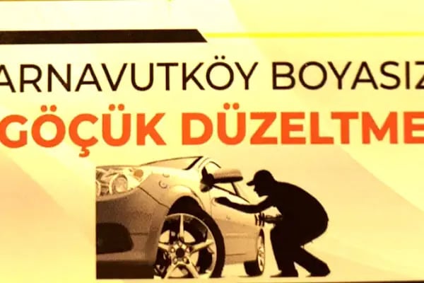 Arnavutköy boyasız göçük düzeltme. - Resim 13