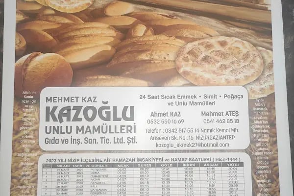 KAZOGLU UNLU MAMÜLLERİ LTD.ŞTİ - Resim 4