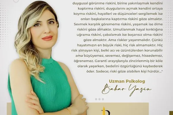 Diyarbakır Uzman Klinik Psikolog Bahar Yasin - Resim 8