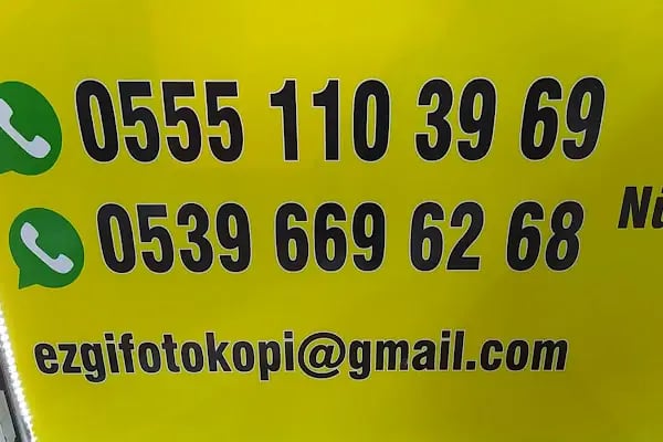 Ezgi Fotokopi Kırtasiye Baskı Merkezi - Resim 6