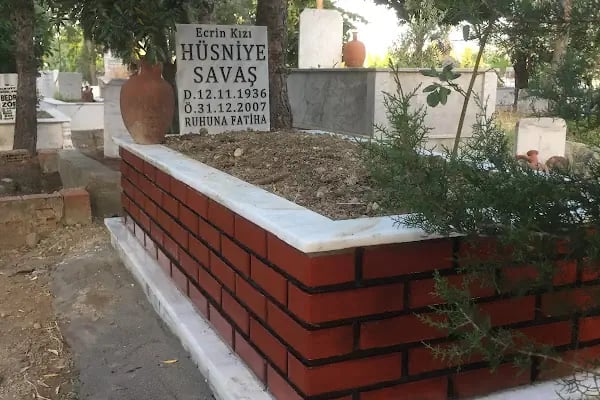 İnanç mezar Bergama mermer İzmir Mezar Yapımı Aliağa dikili Kınık soma Çandarlı Ayvalık menemen - Resim 7