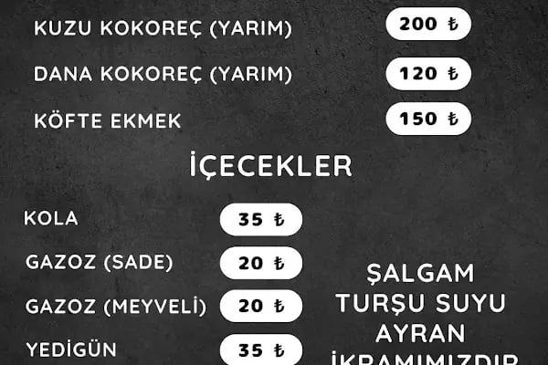 Nazar Market Tekel Köfte Kokoreç - Resim 9