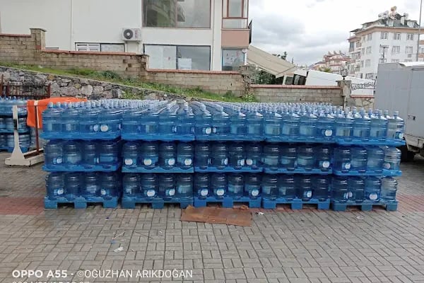 Tüp ve su gas and water - Resim 8