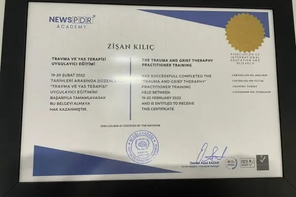 Psk. Dan. Zişan Kılıç, Psikolojik Danışma ve Rehberlik - Resim 16