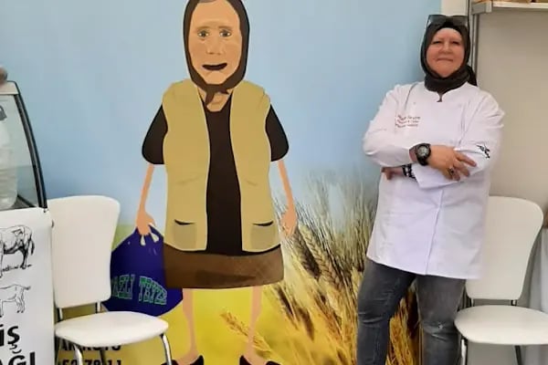 nazlı teyze tarhana erişte imalat - Resim 2