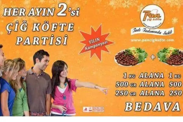 PAN ÇİG KÖFTE ELMADAĞ - Resim 2
