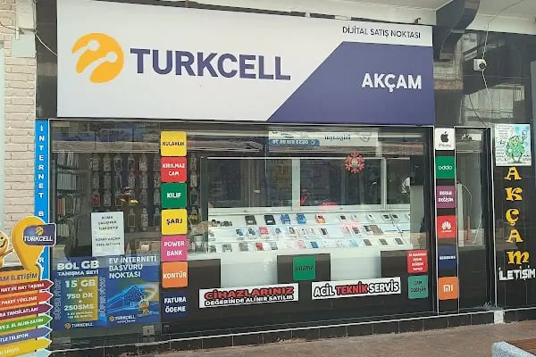 Akçam iletişim Finike Turkcell Cep Telefonu Mağazası ve Fatura Ödeme Merkezi - Resim 4