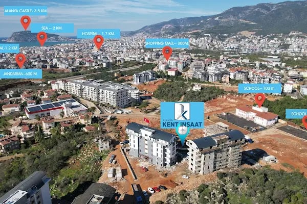 ALANYA ZEYTİN KENT EVLERİ - Resim 8