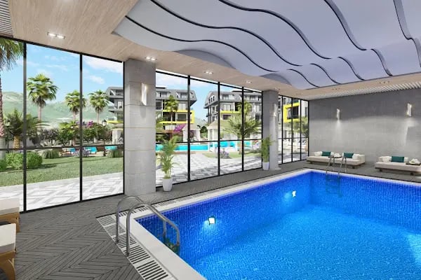 ALANYA ZEYTİN KENT EVLERİ - Resim 2