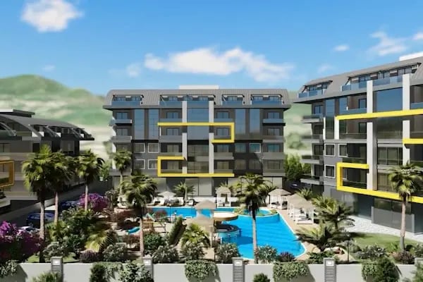 ALANYA ZEYTİN KENT EVLERİ - Resim 13