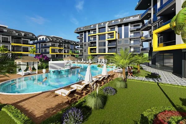 ALANYA ZEYTİN KENT EVLERİ - Resim 12