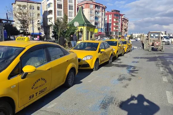 Güven Taksi Durağı Taksi En Yakın Taksi Yıldırım Beyazıt Taksi Fevzi Paşa Taksi ÇERKEZKÖY. - Resim 3
