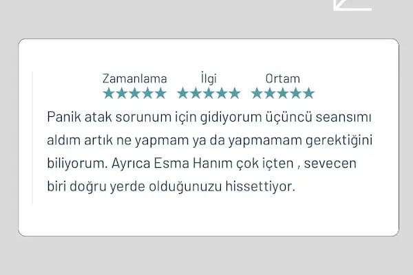 Uzman Klinik Psikolog Esma Kınalı / EMDR Terapi /Çİft Terapisi / Sınav Kaygısı / Psiko Terapi / Anksiyete Bozukluğu / Obsesif - Resim 6