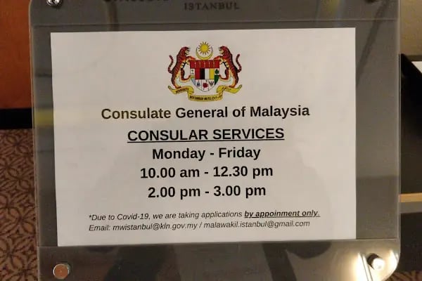 Consulate General of Malaysia Istanbul - Resim 6