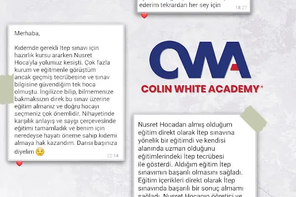 Colin White Academy - İngilizce Dil Kursu - Resim 12