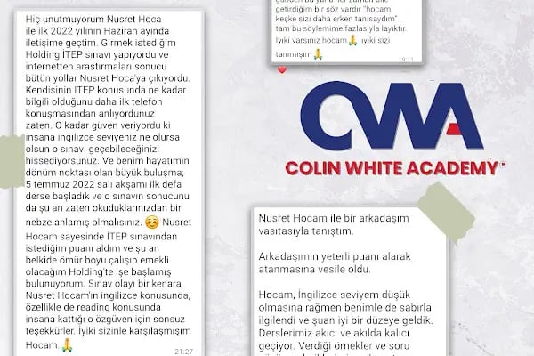 Colin White Academy - İngilizce Dil Kursu - Resim 17