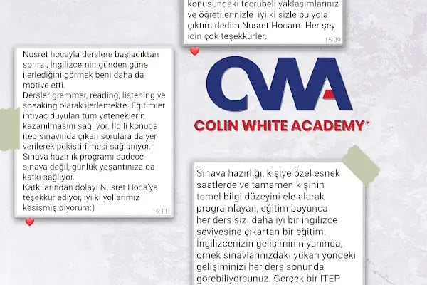 Colin White Academy - İngilizce Dil Kursu - Resim 14