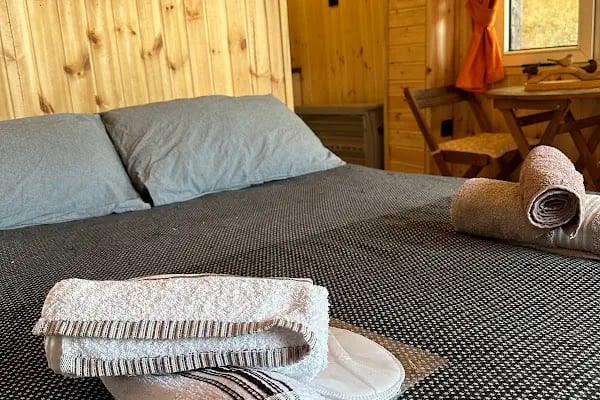 Bear House Uludağ Dağ Evi Bungalov - Resim 14