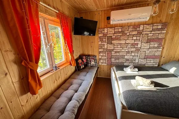 Bear House Uludağ Dağ Evi Bungalov - Resim 4