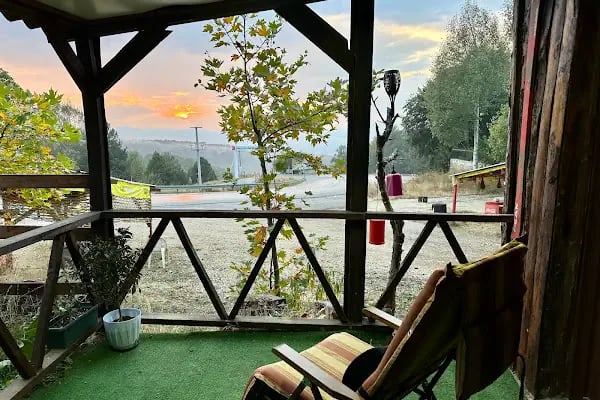 Bear House Uludağ Dağ Evi Bungalov - Resim 13