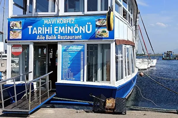 Mavi Körfez Tarihi Eminönü Balıkçısı - Resim 2