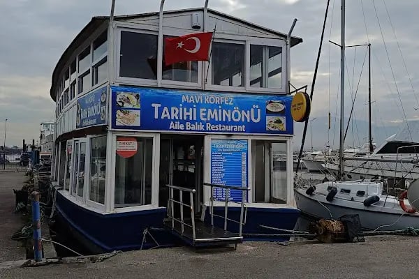Mavi Körfez Tarihi Eminönü Balıkçısı - Resim 6