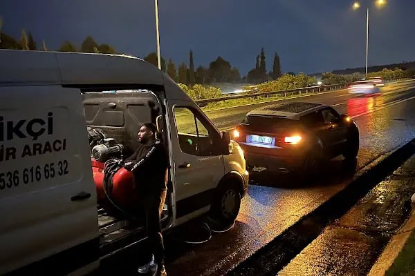İzmir lastik yol yardım 7/24 açık Bornova - Resim 4