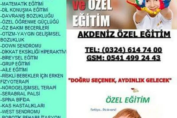 Özel Akdeniz Özel Eğitim ve Rehabilitasyon Merkezi - Resim 9