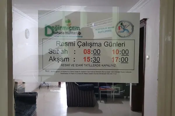 Değirmiçem Mahallesi Muhtarlığı - Resim 2