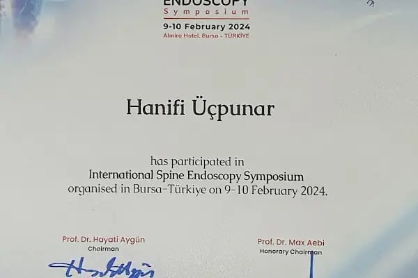 Doç. Dr. Hanifi ÜÇPUNAR - Medical Park Bursa Hastanesi - Ortopedi ve Omurga Cerrahisi - Resim 10