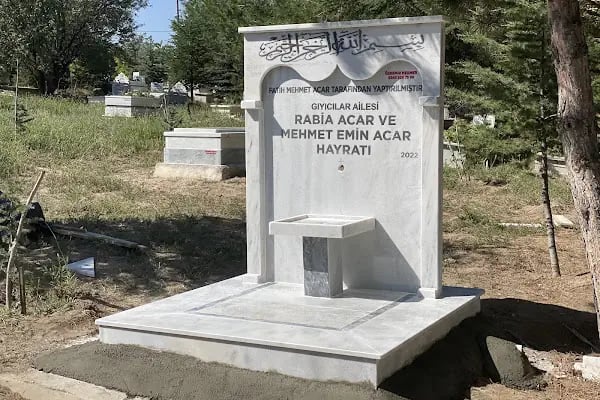 Özdemir Mermer-Mermerit-Mezar taşı-Mutfak tezgahı-Granit-kuvars-Çimstone - Resim 14