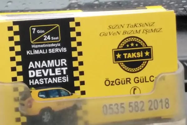 ANaMuR TaKSi POS Takside POS -DeVLET HaSTaNeSi TaKSİ ÖzGüR - ANaMuR TaKSi DuRaĞı -Araç 7 kişilik - 7/24 TAKsi- - Resim 19