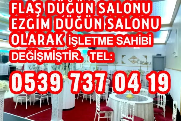 Flaş Düğün Salonu - Resim 1